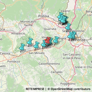 Mappa Presso Centro Commerciale Marzi&Fulignati, 50059 Vinci FI, Italia (13.9145)