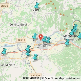 Mappa Presso Centro Commerciale Marzi&Fulignati, 50059 Vinci FI, Italia (5.30846)