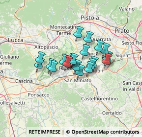 Mappa Via Trento, 50054 Fucecchio FI, Italia (9.1155)