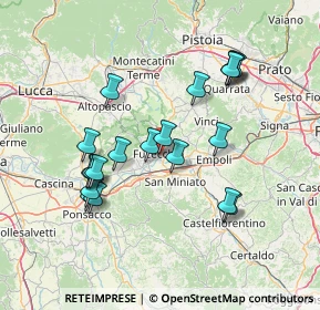 Mappa Via Trento, 50054 Fucecchio FI, Italia (14.3495)