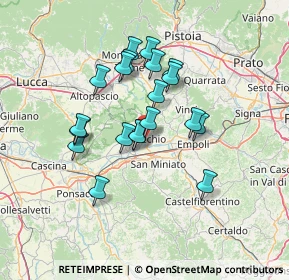 Mappa Via Trento, 50054 Fucecchio FI, Italia (11.8045)