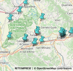 Mappa Via Trento, 50054 Fucecchio FI, Italia (8.776)
