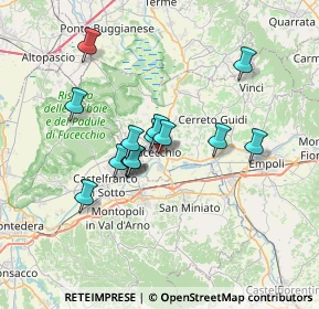 Mappa Via Trento, 50054 Fucecchio FI, Italia (5.65643)