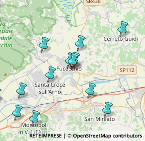 Mappa Via Trento, 50054 Fucecchio FI, Italia (5.4325)