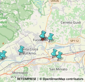 Mappa Via Trento, 50054 Fucecchio FI, Italia (5.80833)