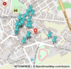 Mappa Via Trento, 50054 Fucecchio FI, Italia (0.232)