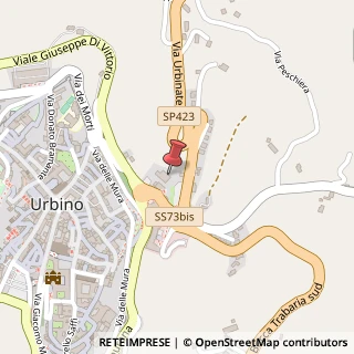 Mappa Via Urbinate, 3, 61029 Urbino, Pesaro e Urbino (Marche)