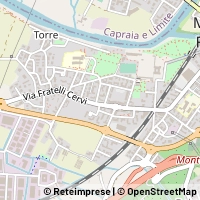 Mapa Montelupo Fiorentino