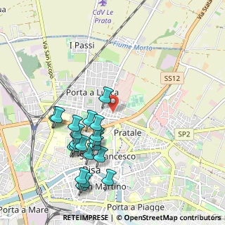 Mappa Via Palermo, 56123 Pisa PI, Italia (1.104)