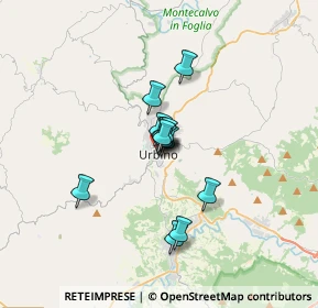 Mappa Urbino, 61033 Urbino PU, Italia (1.95077)
