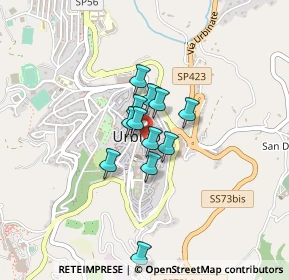 Mappa Urbino, 61033 Urbino PU, Italia (0.2675)