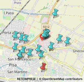 Mappa Vicino Elettroservice, 56017 San Giuliano Terme PI, Italia (0.8655)