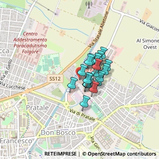 Mappa Via F. Pontecorvo, 56017 San Giuliano Terme PI, Italia (0.2395)