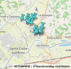 Mappa Via E. da Fucecchio, 50054 Fucecchio FI, Italia (1.06929)