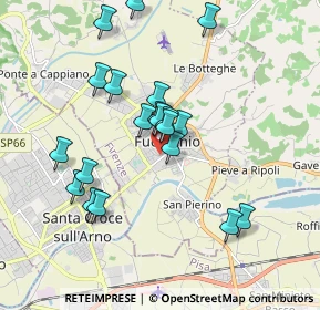 Mappa Via E. da Fucecchio, 50054 Fucecchio FI, Italia (1.776)