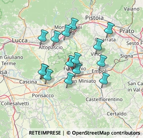 Mappa Via dei Cerchi, 50054 Fucecchio FI, Italia (11.996)