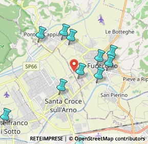 Mappa Via dei Cerchi, 50054 Fucecchio FI, Italia (2.10545)