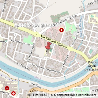 Mappa Via dei Caduti Sul Lavoro, 2, 50059 Vinci, Firenze (Toscana)
