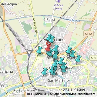 Mappa Via Ugo Rindi, 56123 Pisa PI, Italia (0.843)