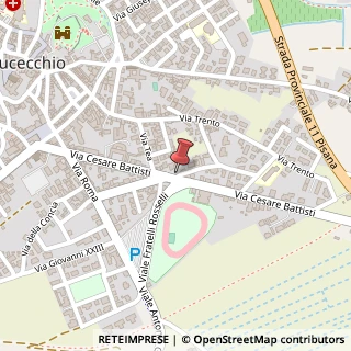 Mappa Via della Concia, 17, 50054 Fucecchio, Firenze (Toscana)