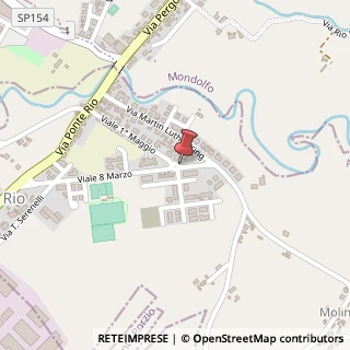 Mappa Via VIII Marzo, 3, 60010 Monterado, Ancona (Marche)