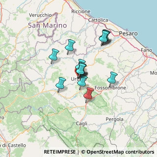 Mappa 55 - Loc. Miniera, 61029 Urbino PU, Italia (9.552)