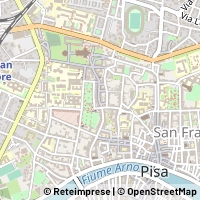 Mapa Pisa