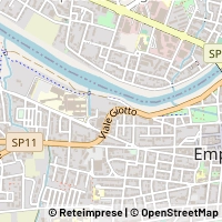 Mapa Empoli