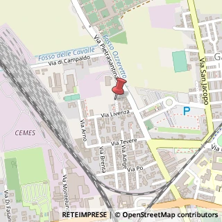 Mappa Via Serchio,  9, 56122 Pisa, Pisa (Toscana)