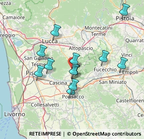 Mappa Via Austria, 56032 Buti PI, Italia (13.0875)