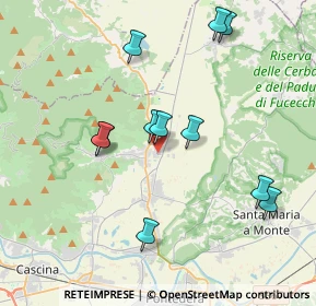 Mappa Via Austria, 56032 Buti PI, Italia (3.92364)