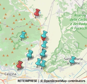 Mappa Via Austria, 56032 Buti PI, Italia (4.32308)