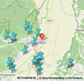 Mappa Via Austria, 56032 Buti PI, Italia (2.7155)