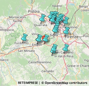 Mappa , 50056 Montelupo Fiorentino FI, Italia (12.793)