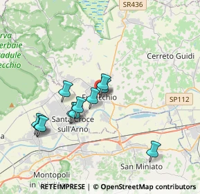 Mappa Piazza Cavour, 50054 Fucecchio FI, Italia (3.47182)