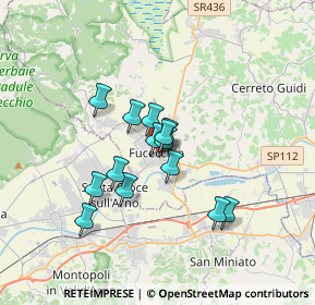 Mappa Piazza Cavour, 50054 Fucecchio FI, Italia (2.55286)