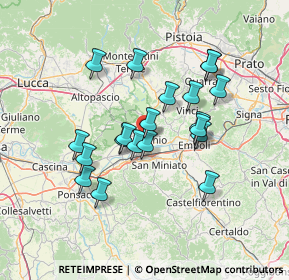 Mappa Piazza Cavour, 50054 Fucecchio FI, Italia (12.4605)