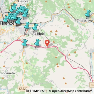Mappa Via Ivo Lazzeri, 50012 Bagno a Ripoli FI, Italia (7.139)