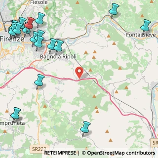 Mappa Via Ivo Lazzeri, 50012 Bagno a Ripoli FI, Italia (7.332)