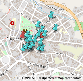 Mappa Piazza la Vergine, 50054 Fucecchio FI, Italia (0.1645)