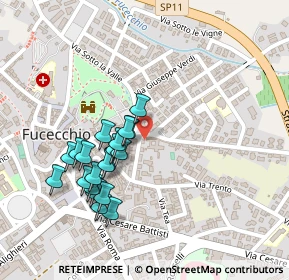 Mappa Piazza la Vergine, 50054 Fucecchio FI, Italia (0.225)