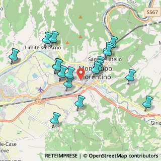Mappa Via Fratelli Cervi, 50056 Montelupo Fiorentino FI, Italia (1.977)