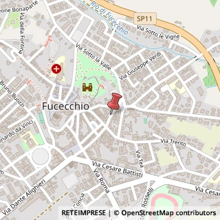 Mappa Via Trieste, 50054 Fucecchio FI, Italia, 50054 Fucecchio, Firenze (Toscana)