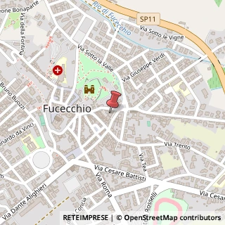 Mappa Via Trieste, 21, 50054 Fucecchio, Firenze (Toscana)
