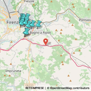 Mappa Chianti Ovest, 50012 Antella FI, Italia (5.51467)