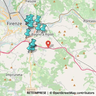 Mappa Chianti Ovest, 50012 Antella FI, Italia (4.28077)