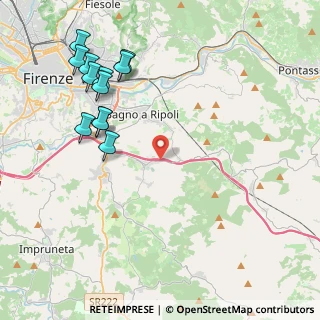 Mappa Chianti Ovest, 50012 Antella FI, Italia (4.97)