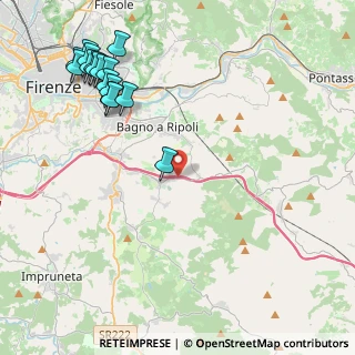 Mappa Chianti Ovest, 50012 Antella FI, Italia (5.60188)