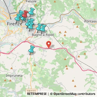 Mappa FI IT, 50012 Antella FI, Italia (5.45636)