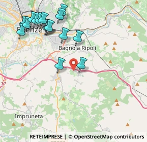 Mappa Via della Torricella, 50066 Bagno a Ripoli FI, Italia (4.965)